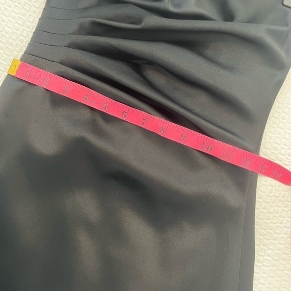 ABS Evening Allen Schwartz Strapless Black Gown - Picture 16 of 16